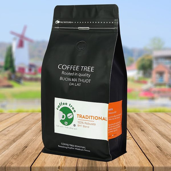 ca phe b t robusta nguyen ch t 100 500gr coffee tree thom ngon d m da 3