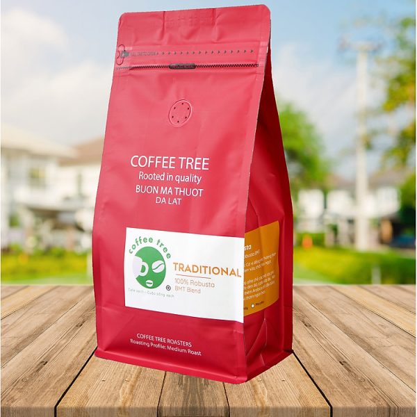 ca phe b t robusta nguyen ch t 100 500gr coffee tree thom ngon d m da