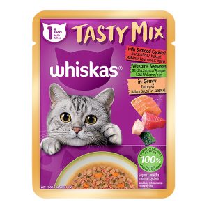 h p 12 goi th c an cho meo whiskas tastymix 1 years mix 4 v 70g goi 3