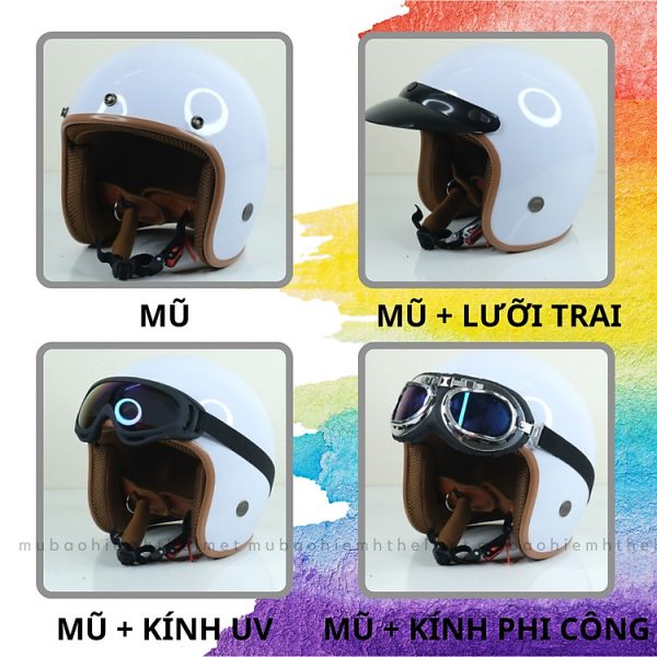 m b o hi m 3 4 ht helmet hp03 th i trang ca tinh nhi u mau freesize 1 1